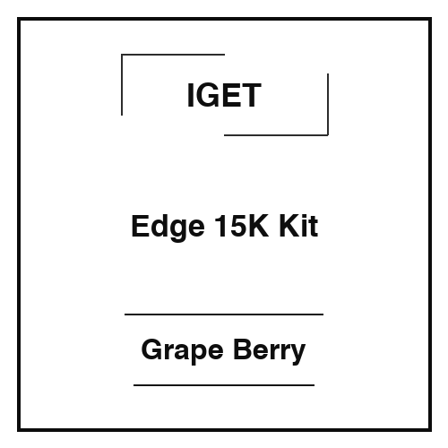 Iget Edge 15K Kit Grape Berry