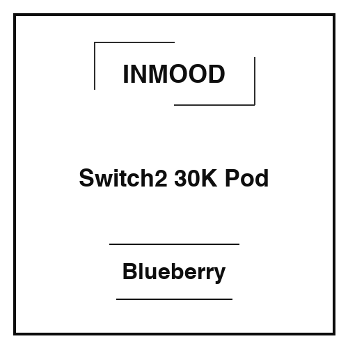 Inmood Switch 2 30K Pod Blueberry