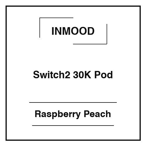 Inmood Switch 2 30K Pod Raspberry Peach