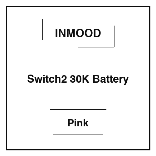 Inmood Switch 2 Battery Pink