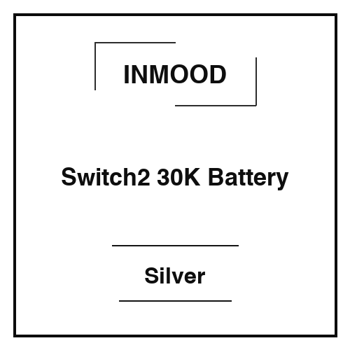 Inmood Switch 2 Battery Silver