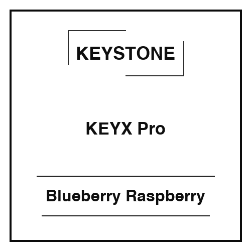 KeyX Pro 35K Blueberry Raspberry