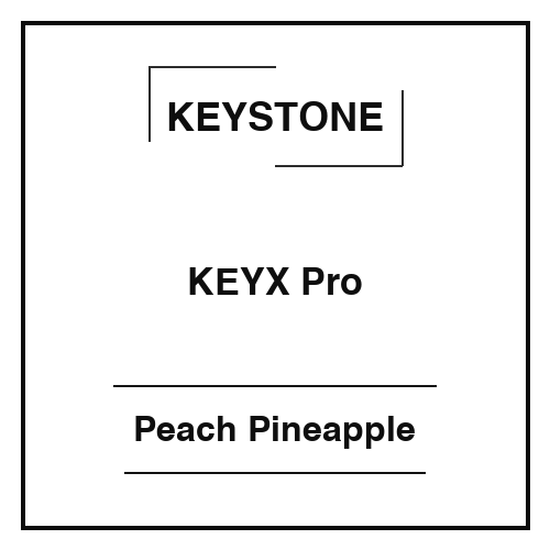 KeyX Pro 35K Peach Pineapple