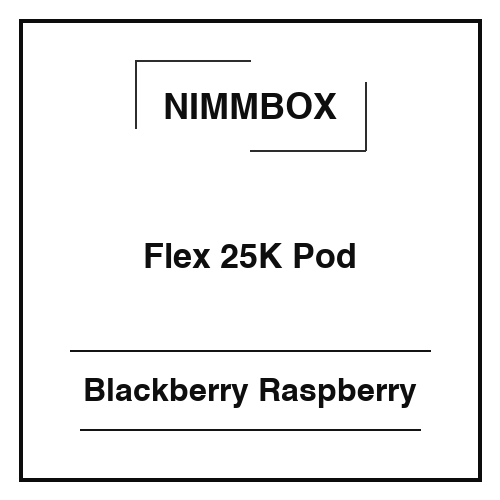 Nimmbox Flex 25K Pod Blackberry Raspberry