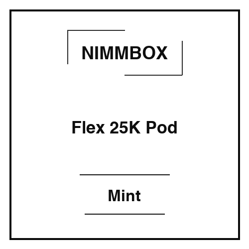 Nimmbox Flex 25K Pod Mint