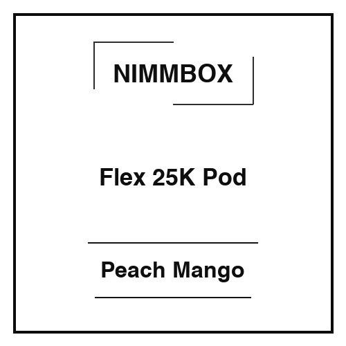 Nimmbox Flex 25K Pod Peach Mango