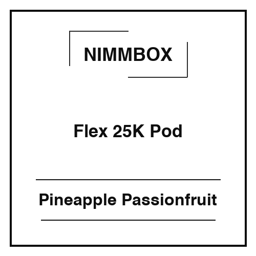 Nimmbox Flex 25K Pod Pineapple Passionfruit