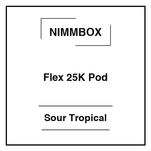 Nimmbox Flex 25K Pod Sour Tropical