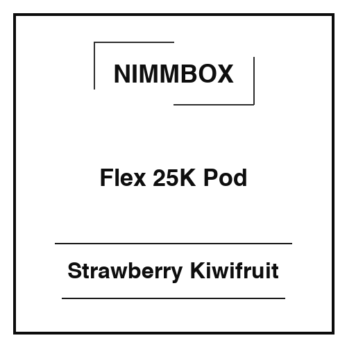 Nimmbox Flex 25K Pod Strawberry Kiwifruit