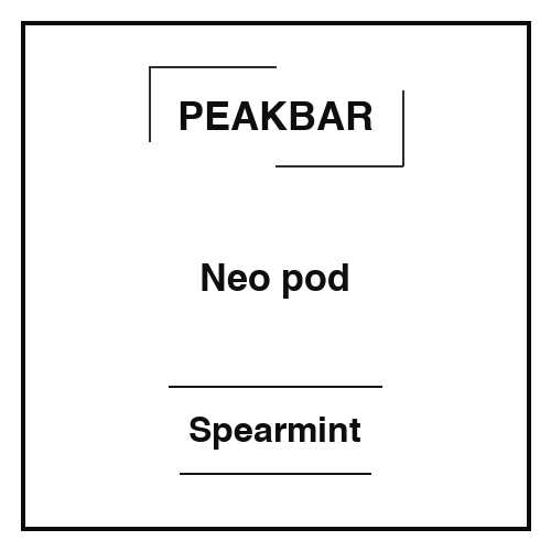 Peakbar Neo Pod Spearmint