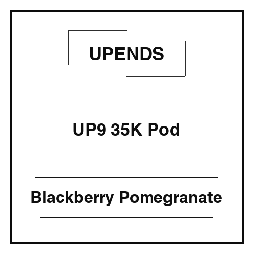 Upends UP9 Pod 35000 Puffs Blackberry Pomegranate