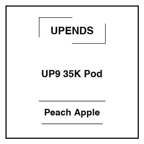 Upends UP9 Pod 35000 Puffs Peach Apple