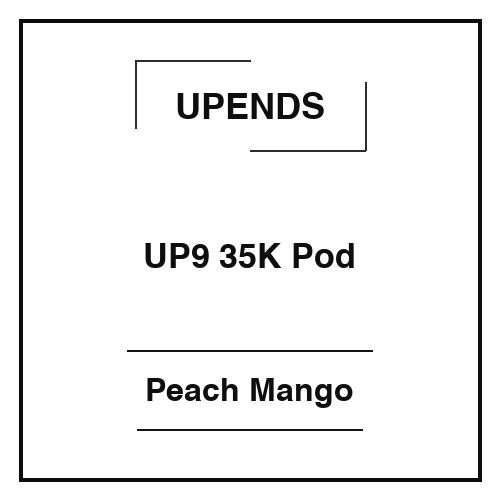 Upends UP9 Pod 35000 Puffs Peach Mango