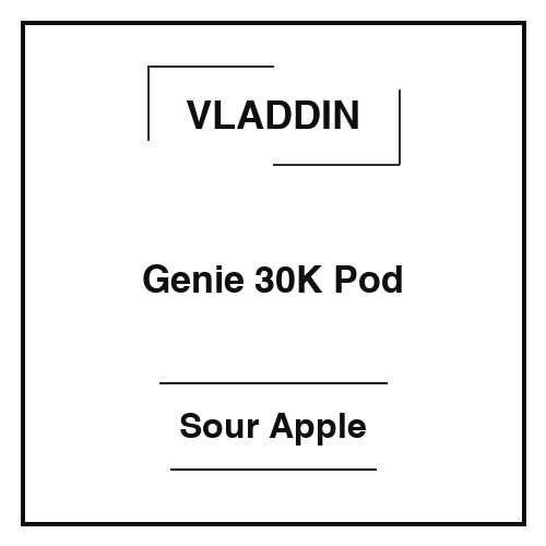 Vladdin-Genie 30K Pod Sour Apple