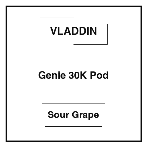 Vladdin-Genie 30K Pod Sour Grape