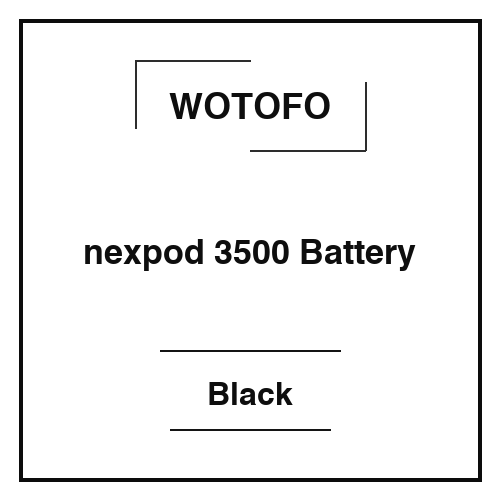 Wotofo Nexpod Stick Battery Black