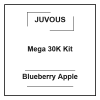 Juvous Mega 30K Kit Blueberry Apple 1 juvous mega 30k kit blueberry apple