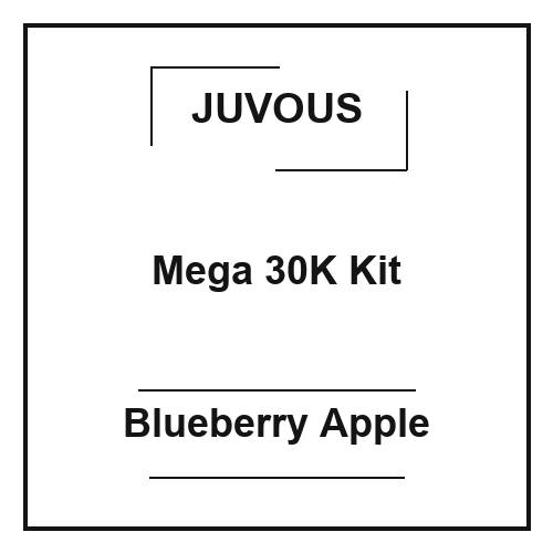 Juvous Mega 30K Kit Blueberry Apple