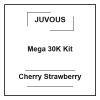 Juvous Mega 30K Kit Cherry Strawberry 1 juvous mega 30k kit cherry strawberry