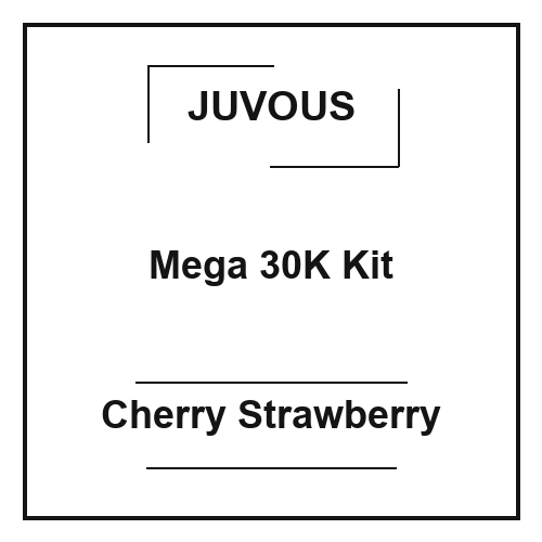Juvous Mega 30K Kit Cherry Strawberry