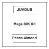 Juvous Mega 30K Kit Peach Almond