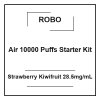 robo air 10000 puffs starter kit strawberry kiwifruit 28.5mg/ml